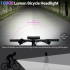 NITEBEAM Fietslamp 10000 Lumen Ultra Helder USB Opladen Voorlamp Aluminium Behuizing MTB Racefiets Veiligheid