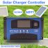 MPPT Solar Laadregelaar 30A 100A met LCD-scherm Dual USB Automatische MPPT-tracking voor Zonne-energiebeheer