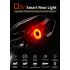 ROCKBROS Q5 Fiets Smart Light met Automatische Remdetectie IPx6 Waterdicht Veiligheid Voor Fietsers