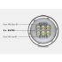 Ontdek de QH14 QH27 UV duiklamp voor nachtduik onderwaterverkenning LED zaklamp met 20000 lumen hoge helderheid