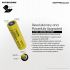 NITECORE 21700 Intelligent Batterijsysteem met NL2150HPI 5000mAh batterij ML21 Magnetisch Licht en buitenverlichting