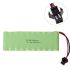 Oplaadbare 12V 1800mAh Ni-MH AA batterij met Big SM plug, speelgoedauto batterij set, 10 stuks hoge capaciteit
