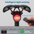 ANTUSI A8 Racefiets Anti-diefstal Alarm Slot met Automatische Rem Draadloze Bel en Fietsachterlicht Veiligheid
