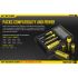 Nitecore D4 Digicharger veelzijdige intelligente oplader met LCD scherm voor Li-ion 18650 en Ni-MH batterijen