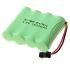 Accu AA 4.8V 1800mAh Ni-MH Batterij met SM-stekker Oplaadbaar voor Speelgoedauto & Meer!