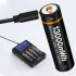 BESTON 18650 3.7V batterij hoge capaciteit 3500mAh Micro USB oplaadbaar perfecte energieoplossing elektronica