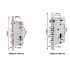 Tuya Wifi 3D Gezichtsherkenning Slim Deurslot Ingebouwde Camera Huisbeveiliging Intelligente Vingerafdruk