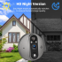 Tuya Smart 1080P WiFi Kijkgaatje Videocamera met PIR Bewegingsmelder en 120 graden kijkhoek voor Huisbeveiliging