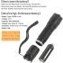 UltraFire 940nm LED IR Zaklamp verstelbare focus infrarood zaklamp voor nachtzicht en jachtuitrusting