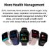 ET570 Smartwatch Bloedglucose ECG Bloeddruk voor Android iOS | H-band Gezondheidspartner IP68