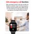 ET570 Smartwatch Bloedglucose ECG Bloeddruk voor Android iOS | H-band Gezondheidspartner IP68