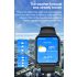ET570 Smartwatch Bloedglucose ECG Bloeddruk voor Android iOS | H-band Gezondheidspartner IP68
