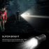 SKY RAY LED zaklamp 15000 lumen oplaadbaar USB Type-C buitenzaklamp robuuste vliegtuig-aluminium 4 modi