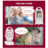 VB601 2.4G Draadloze Video Babyfoon Kleur Beveiligingscamera met Nachtzicht Tweerichtingscommunicatie IR LED