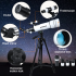 Bossdun 333X professionele astronomische telescoop voor sterrenkijken kindertelescoop en maan observatie