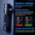 TrustFire MC3 XHP50 LED-zaklamp 2500 lumen met USB magnetische oplader krachtige outdoor zaklamp IP68 waterdicht