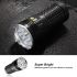 SKY RAY LED zaklamp 15000 lumen oplaadbaar USB Type-C buitenzaklamp robuuste vliegtuig-aluminium 4 modi