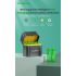 8-slots oplader met slim flip top compartiment en Type-C poort krachtige efficiënte laadoplossing