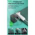 8-slots oplader met slim flip top compartiment en Type-C poort krachtige efficiënte laadoplossing