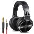 Oneodio Pro-10 Zwarte Professionele Studiohoofdtelefoon Comfortabel HiFi Monitor 50mm Drivers Geluidsisolatie