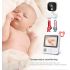 AMB900 Video-Babyfoon 2,8 inch IPS scherm 720P Betrouwbare Draadloze Babycamera Nachtzicht Tweeweg Intercom