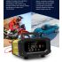 FOXSUR Draagbare Auto Acculader 12V/24V voor Motorfietsen Vrachtwagens AGM LiFePO4 met 7-staps Opladen Efficiëntie