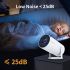 HY300 Android Projector 1280x720P Full HD WiFi 6 Slimme Draagbare Projector voor Thuisbioscoop en Kantoor