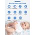 ABM501 Video Babyfoon 2.4G Draadloos 5.0 Inch LCD Nachtzicht 2-weg Audio Temperatuur Monitoring Gemoedsrust
