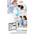 ABM501 Video Babyfoon 2.4G Draadloos 5.0 Inch LCD Nachtzicht 2-weg Audio Temperatuur Monitoring Gemoedsrust