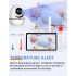 ABM501 Video Babyfoon 2.4G Draadloos 5.0 Inch LCD Nachtzicht 2-weg Audio Temperatuur Monitoring Gemoedsrust