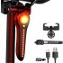 Slim Fietsachterlicht: USB-C Oplaadbaar, Super Helder & Veilig (Weg/MTB)