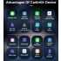 CarlinKit Smart TV Box voor auto's Qualcomm 8-core processor met Android 13 YouTube Netflix draadloze CarPlay