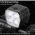 2-in-1 Fietsverlichting & Fietsclaxon | Verre & Dichtbij Fietslamp | 120dB Hoog Volume MTB Fietsaccessoires USB Oplaadbaar