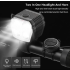 2-in-1 Fietsverlichting & Fietsclaxon | Verre & Dichtbij Fietslamp | 120dB Hoog Volume MTB Fietsaccessoires USB Oplaadbaar