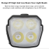 2-in-1 Fietsverlichting & Fietsclaxon | Verre & Dichtbij Fietslamp | 120dB Hoog Volume MTB Fietsaccessoires USB Oplaadbaar