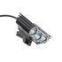 Zwart en Rood SolarStorm X3 3000 LUMEN LED Fietsverlichting Set krachtige waterdichte lamp IP65 voor avonturiers