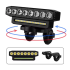 USB oplaadbare fietskoplamp en 120dB fietsveiligheidsaccessoire met draadloze bediening voor avontuurlijke fietsers