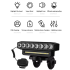 USB oplaadbare fietskoplamp en 120dB fietsveiligheidsaccessoire met draadloze bediening voor avontuurlijke fietsers