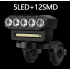 USB oplaadbare fietskoplamp en 120dB fietsveiligheidsaccessoire met draadloze bediening voor avontuurlijke fietsers