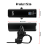 TOWILD CL600 fietslamp USB oplaadbaar hoge lumen helderheid waterdichte voorlamp met 2000mAh batterij