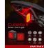 Enfitnix Cubelite III Slim Achterlicht 30 Lumen Fietsveiligheid USB Oplaadbaar LED Nachtwaarschuwingslicht