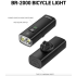CYCLAMI BR2000 BR1200 Fietslamp | 2000 Lumen Type-C Opladen | Helder & Veilig voor MTB Racefiets