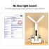 Verstelbare LED Bureaulamp met Kalender en Oplaadbare Batterij Multifunctionele Tafellamp voor Slaapkamer