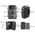 Jacht Trail Camera 940nm Infrarood Nachtzicht Bewegingsgeactiveerde Trigger Hoge Resolutie Wildlife Fotografie