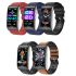 E600 ECG Smartwatch Dames Heren | Niet-invasieve Bloedglucose & Hartslagmeter | IP68 Waterdicht & Fitness Tracker