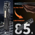 NiteBeam EDC29 Ultradun LED Zaklamp 1100 Lumen Oplaadbare Aluminium Legering met SOS Modus voor Kamperen