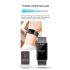 EP01 Smartwatch met Bloedglucosemeter, ECG, PPG & HRV. Hartslag, Temp. Monitor, Waterdicht Fitness Tracker Gezondheidsband