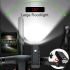 TK5 Fietsvoorlicht 5X T6 5000 lumen USB oplaadbare fietskoplamp super helder aluminiumlegering fietsveiligheid