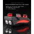 Multifunctionele 4 in 1 MTB fietsverlichting USB oplaadbare LED koplamp met verstelbare telefoonhouder & powerbank