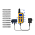 2020 nieuwe elektrische hondentrainingshalsband met 1000m bereik waterdicht oplaadbaar met instelbare stimulatieniveaus
